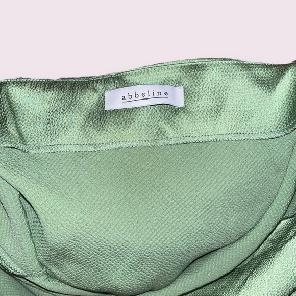 Textured Satin Mini Slip Dress - Picture 4 of 4